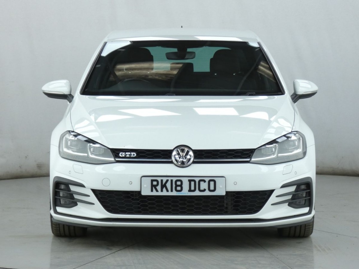 VOLKSWAGEN GOLF 2.0 GTD TDI DSG 5D 182 BHP - 2018 - £13,990