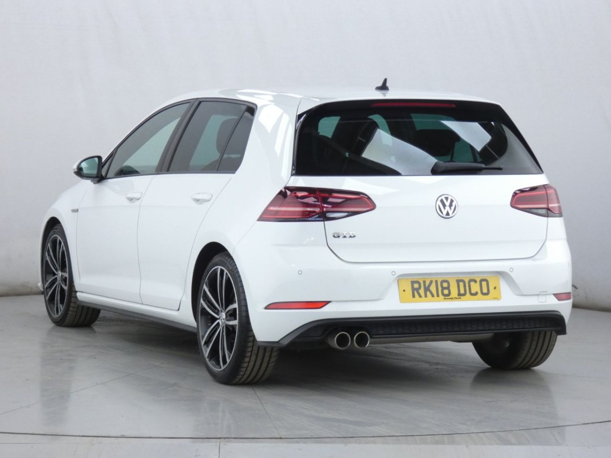 VOLKSWAGEN GOLF 2.0 GTD TDI DSG 5D 182 BHP - 2018 - £13,990