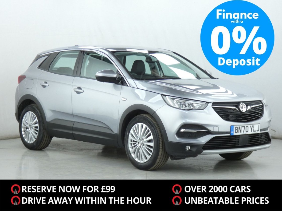 VAUXHALL GRANDLAND X 1.2 BUSINESS EDITION NAV 5D 129 BHP - 2020 - £13,700