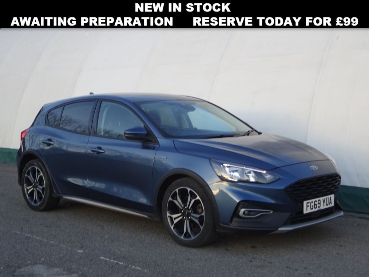 FORD FOCUS ACTIVE 1.0 X 5D 124 BHP - 2019 - £14,400