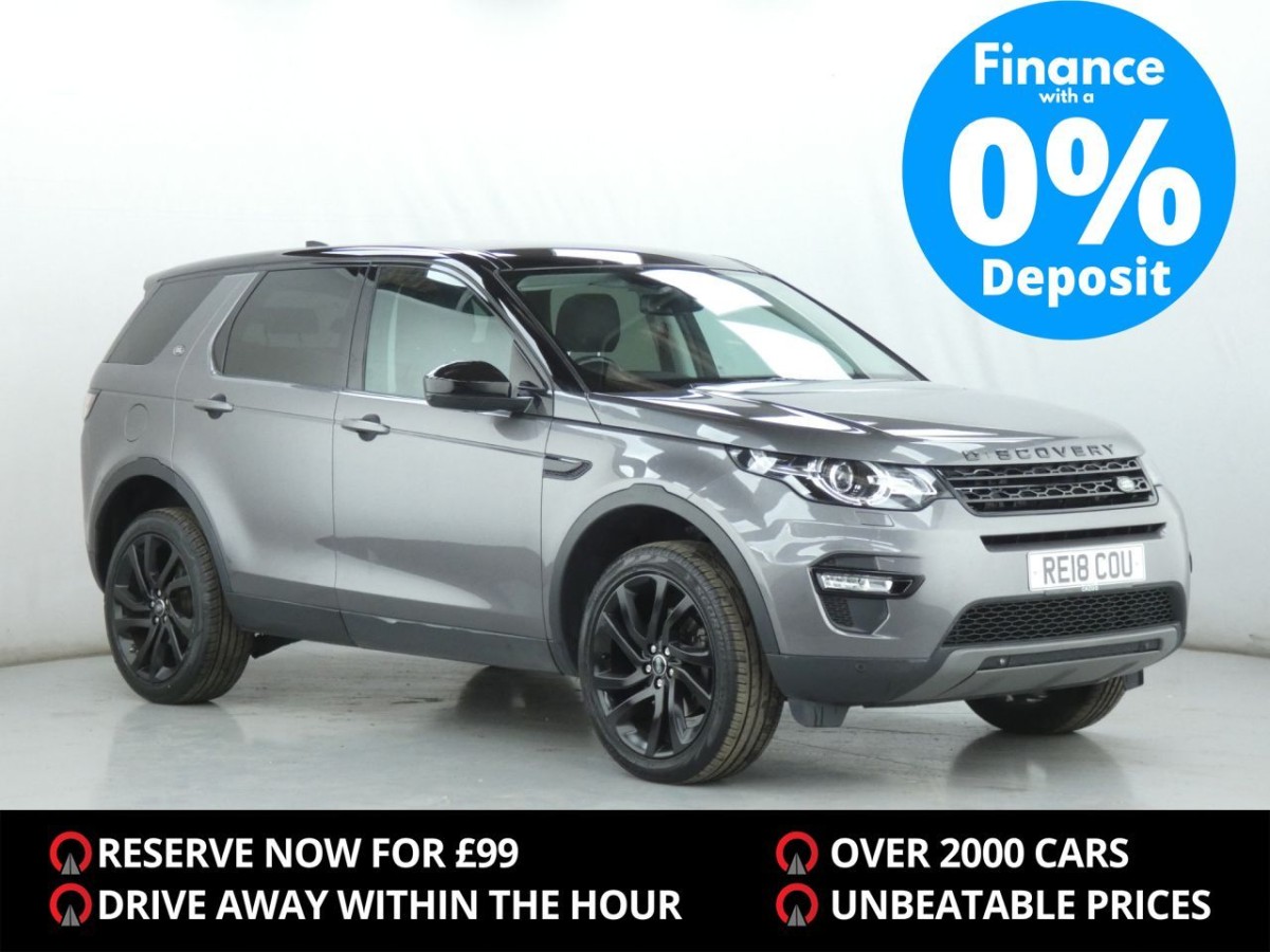 LAND ROVER DISCOVERY SPORT 2.0 TD4 HSE BLACK 5D 180 BHP - 2018 - £21,400