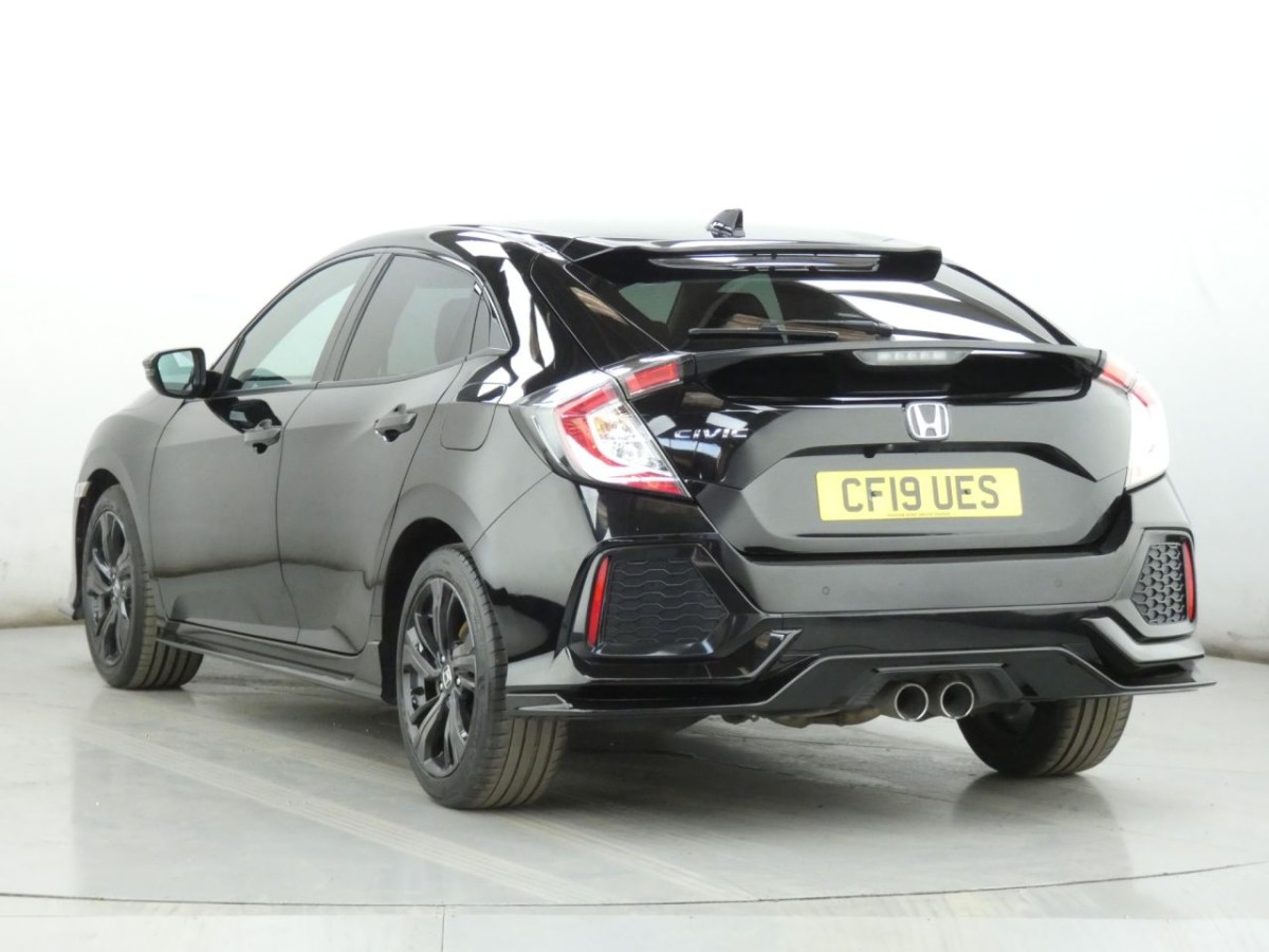 HONDA CIVIC 1.5 VTEC SPORT 5D 180 BHP - 2019 - £14,700