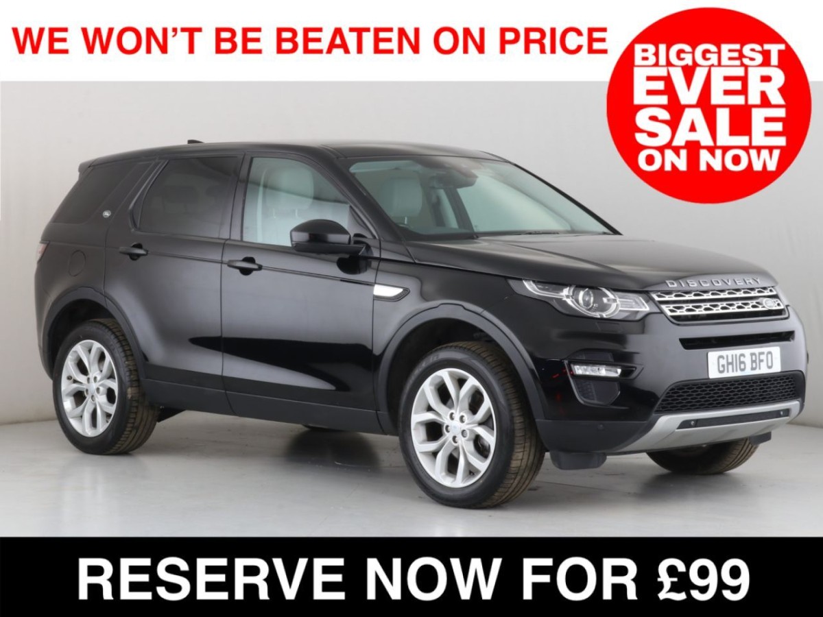 LAND ROVER DISCOVERY SPORT 2.0 TD4 HSE 5D 180 BHP - 2016 - £21,000