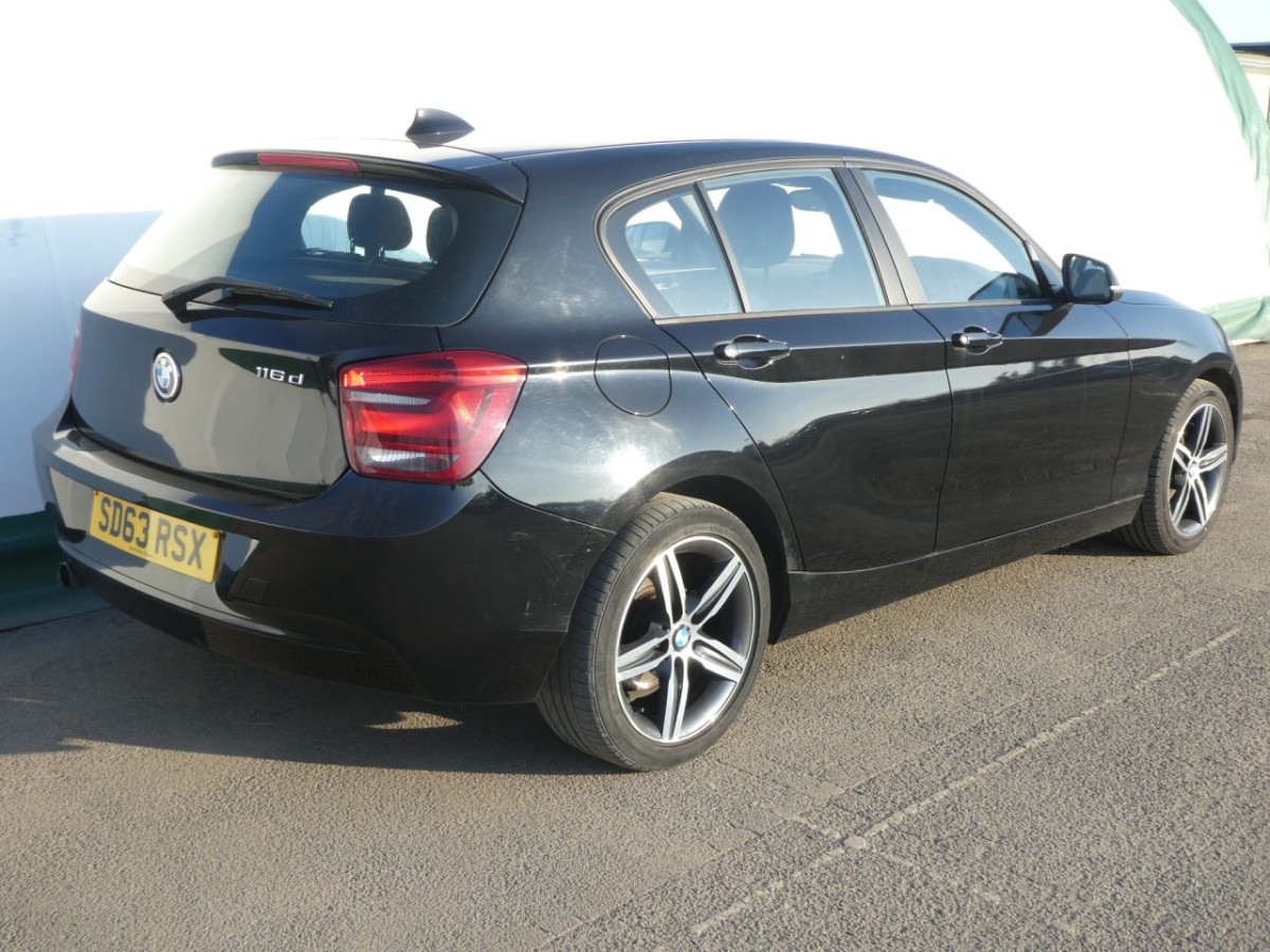 BMW 1 SERIES 2.0 116D SPORT 5D 114 BHP - 2013 - £8,990