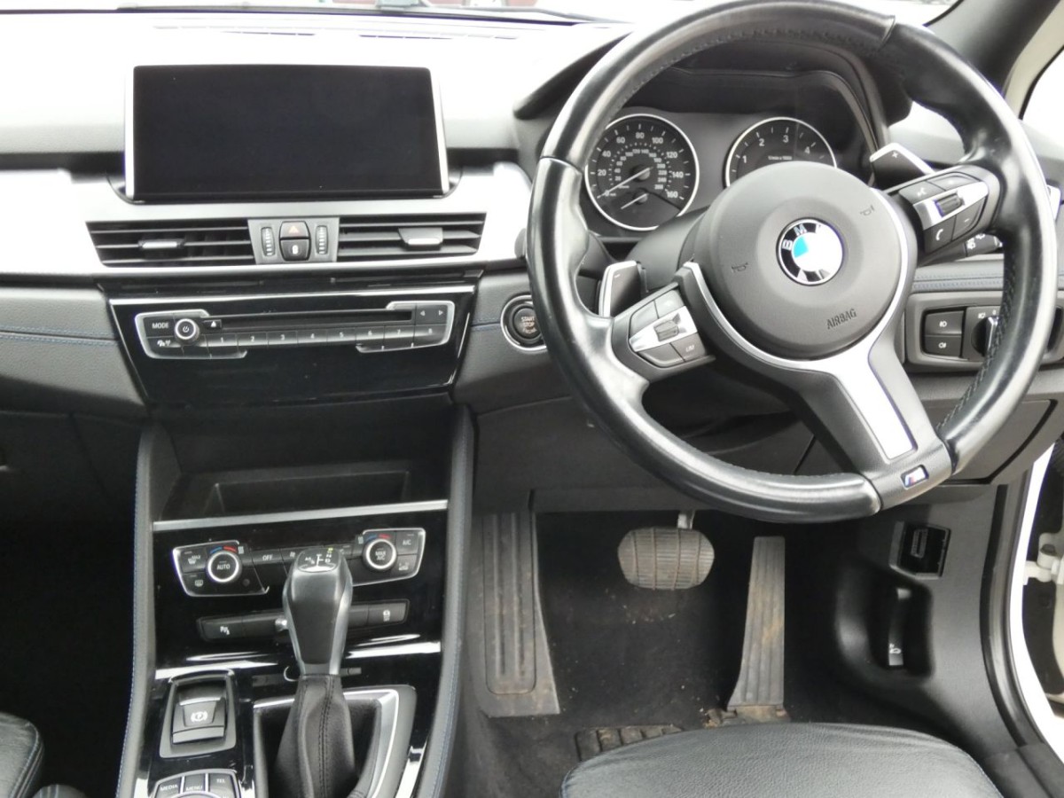 BMW 2 SERIES 2.0 220D M SPORT GRAN TOURER 5D 188 BHP - 2017 - £17,400