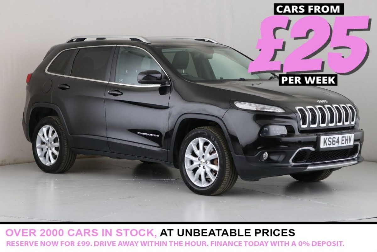 JEEP CHEROKEE 2.0 CRD LIMITED 5D AUTO 168 BHP ESTATE - 2014 - £11,700
