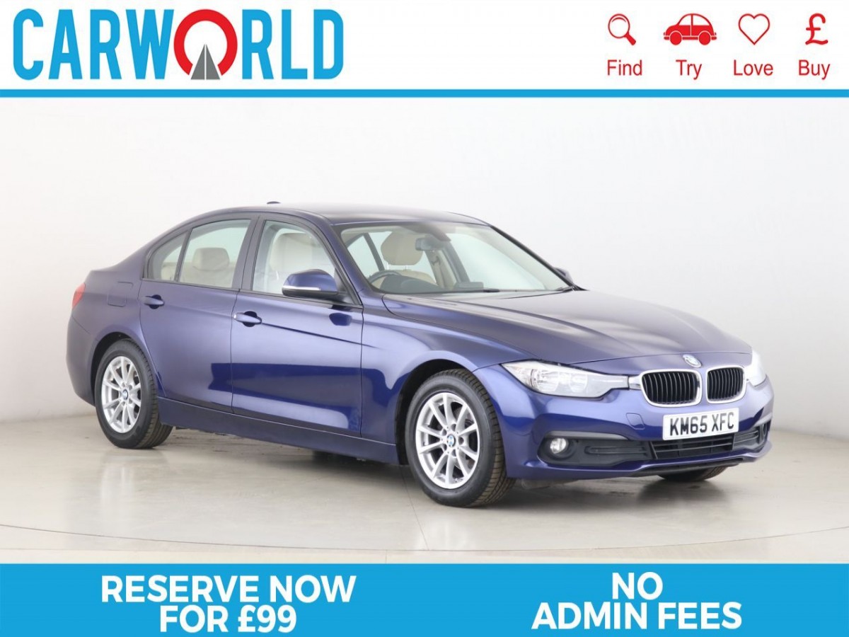 BMW 3 SERIES 2.0 320D ED PLUS 4D 161 BHP - 2015 - £10,700