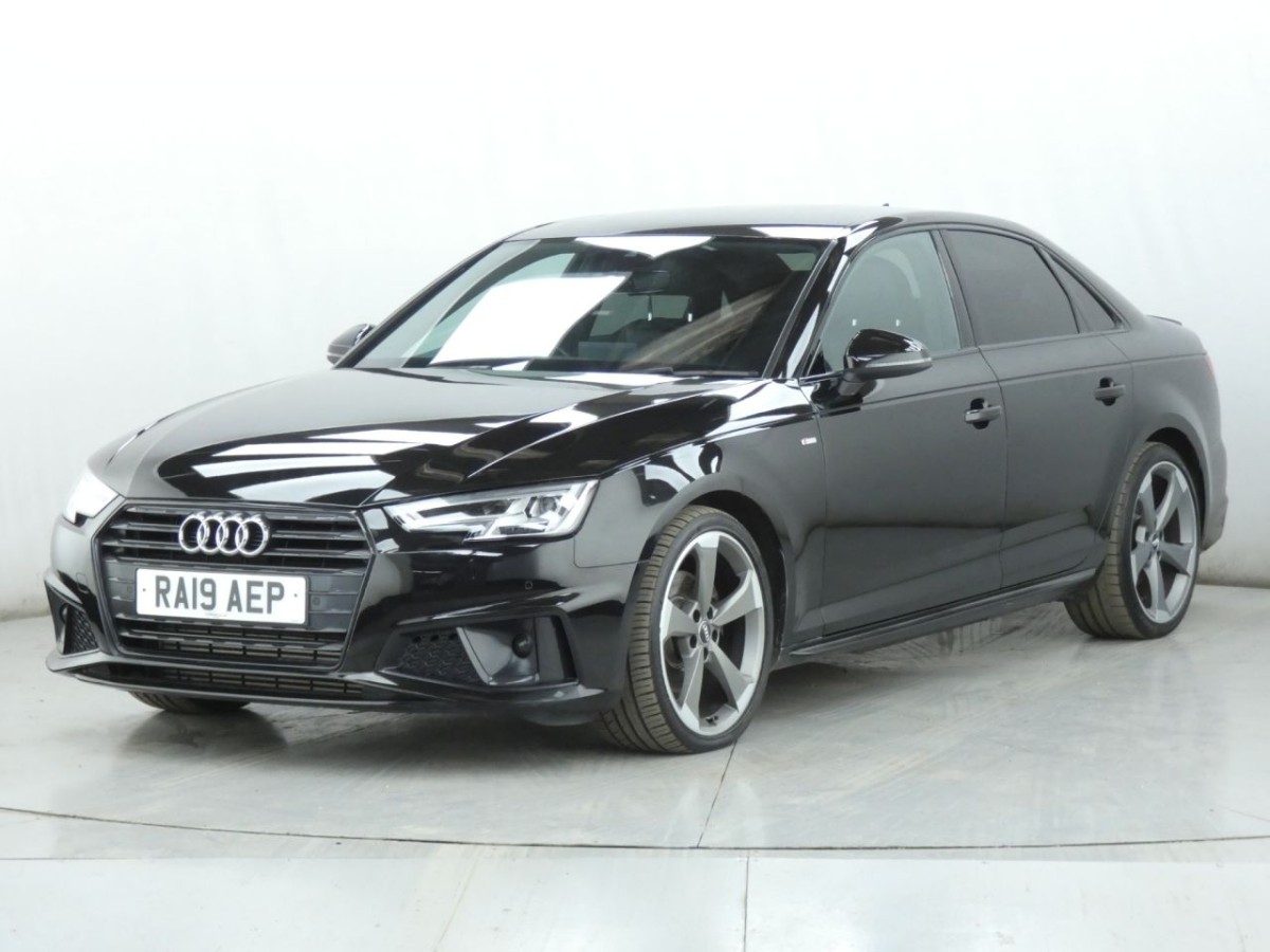 AUDI A4 2.0 TFSI BLACK EDITION MHEV 4D 148 BHP - 2019 - £13,990