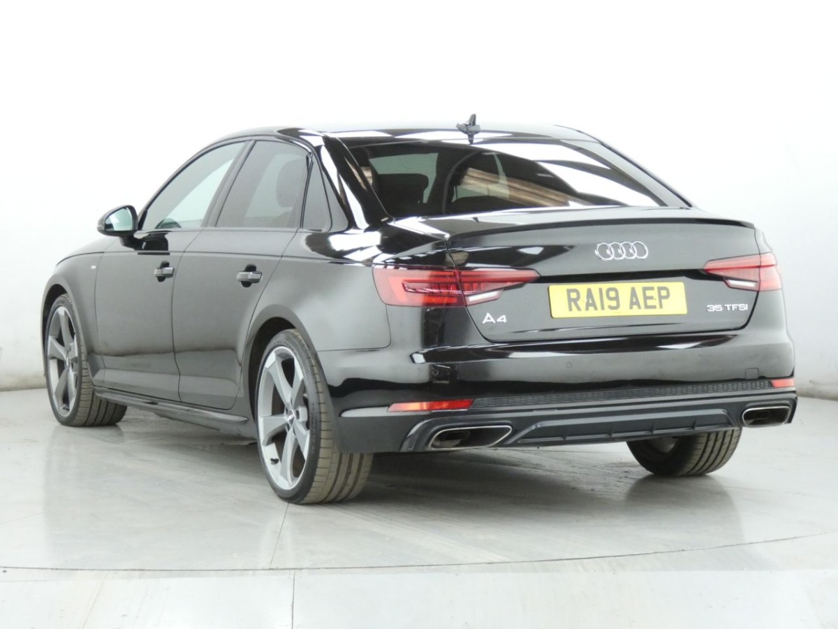 AUDI A4 2.0 TFSI BLACK EDITION MHEV 4D 148 BHP - 2019 - £13,990