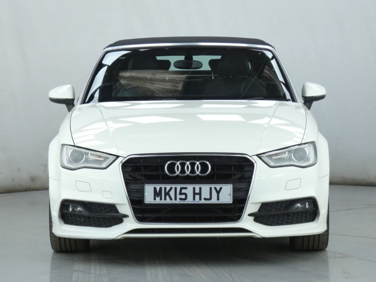 AUDI A3 2.0 TDI S LINE 2D 148 BHP CONVERTIBLE - 2015 - £8,990