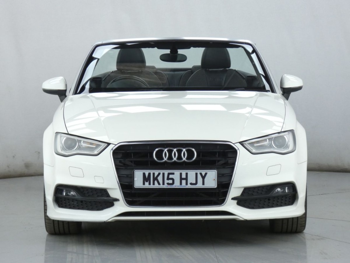 AUDI A3 2.0 TDI S LINE 2D 148 BHP CONVERTIBLE - 2015 - £8,990