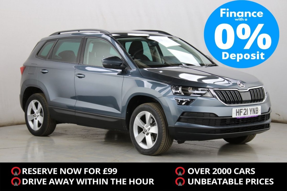 SKODA KAROQ 1.0 SE TSI 5D 109 BHP - 2021 - £14,400