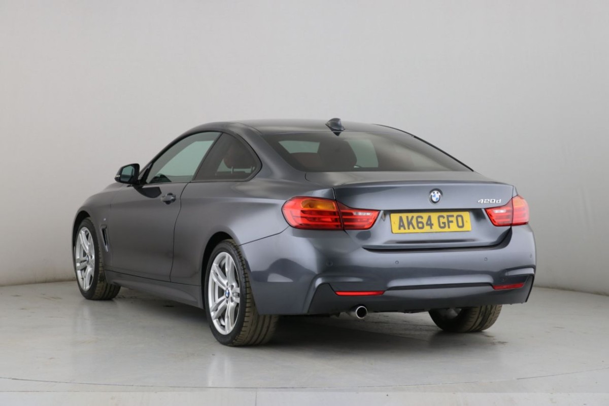 BMW 4 SERIES 2.0 420D M SPORT 2D AUTO 181 BHP COUPE - 2014 - £15,990