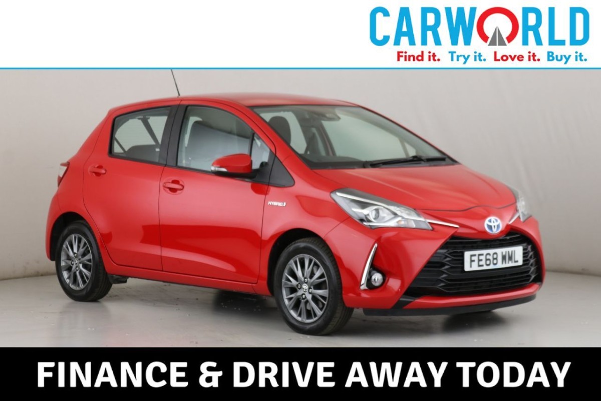 TOYOTA YARIS 1.5 VVT-I ICON 5D 135 BHP - 2018 - £11,400