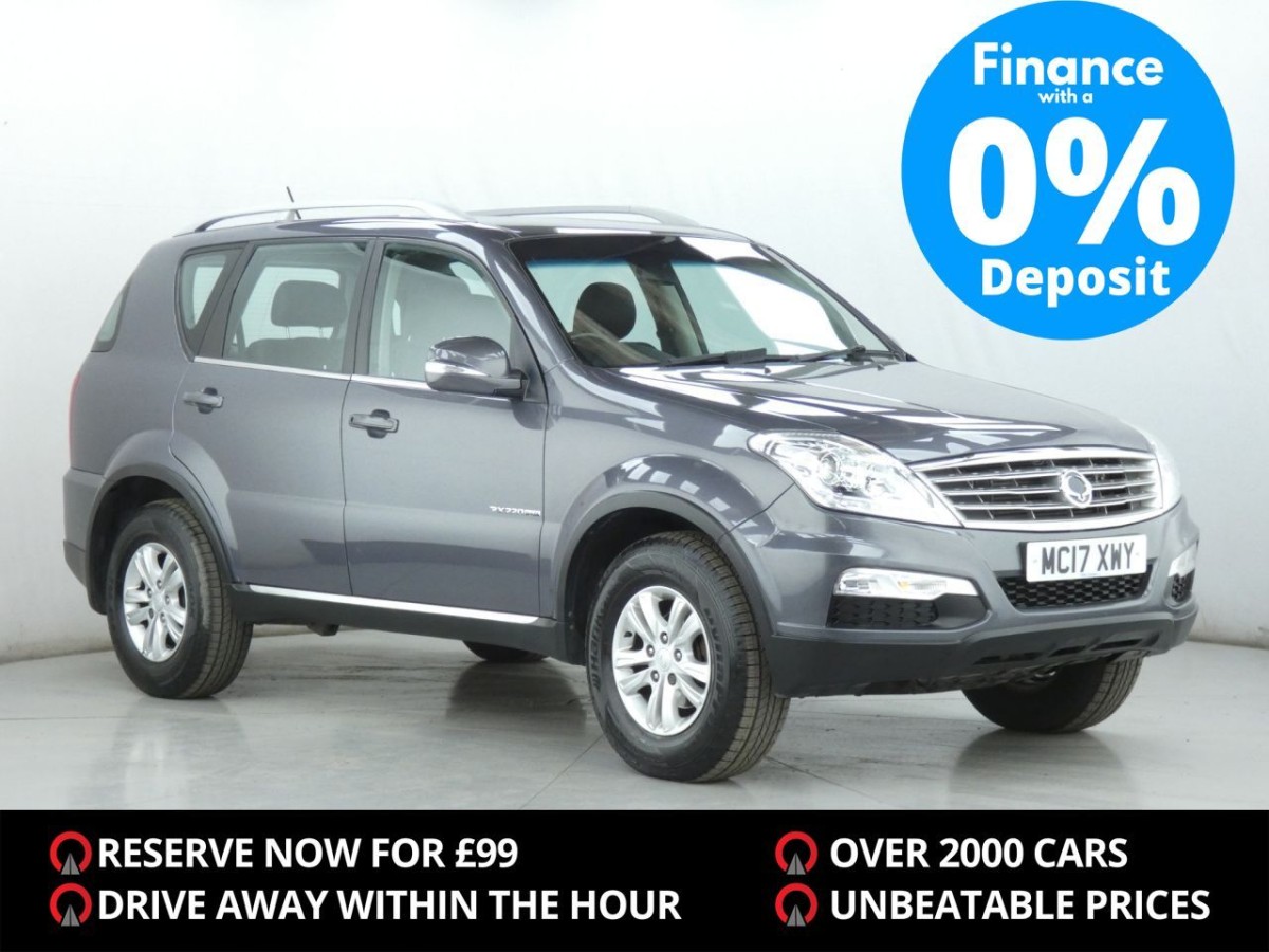 SSANGYONG REXTON 2.2 SE 5D AUTO 176 BHP ESTATE - 2017 - £10,990