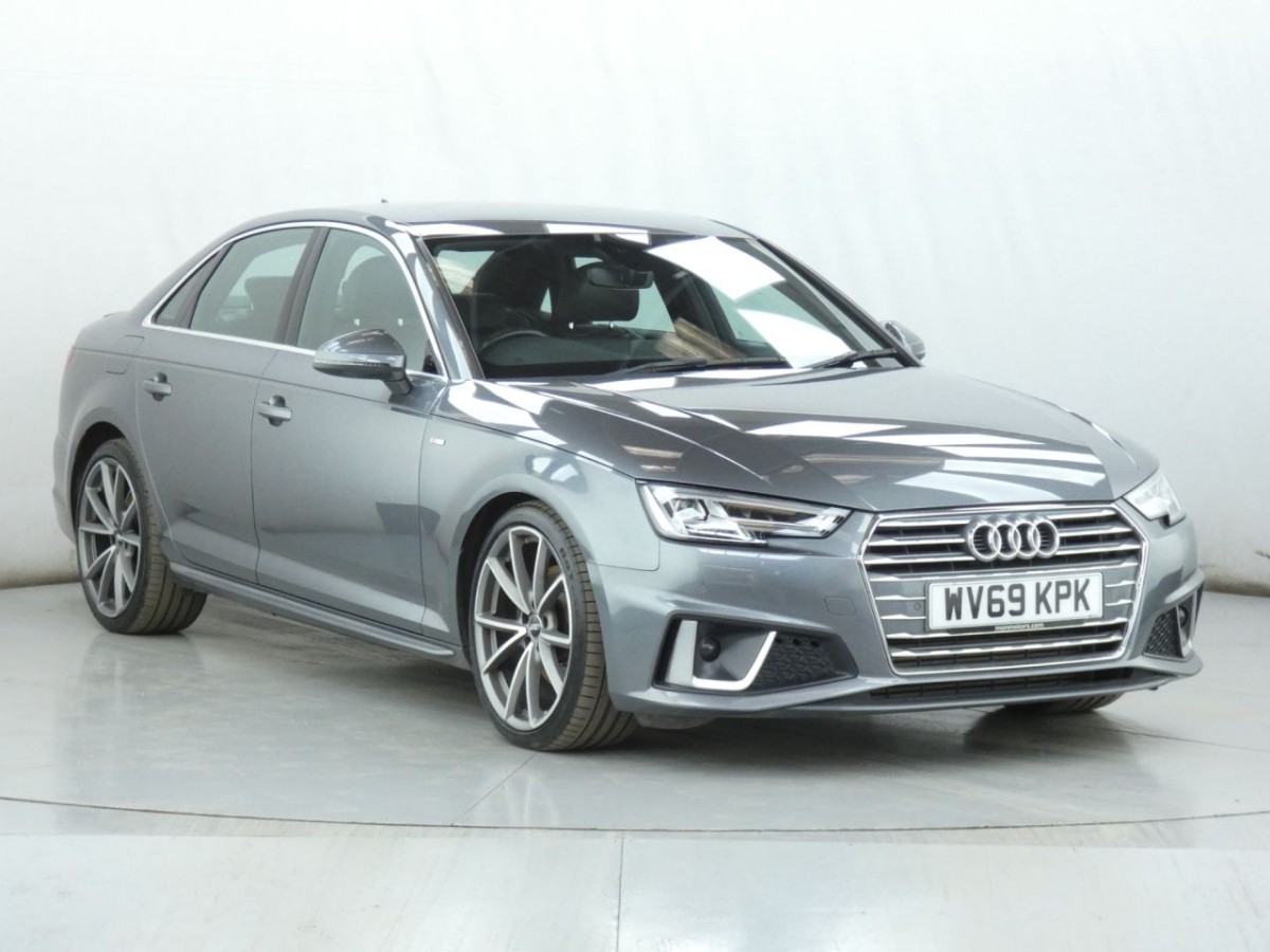 AUDI A4 2.0 TFSI S LINE MHEV 4D 188 BHP - 2019 - £14,990