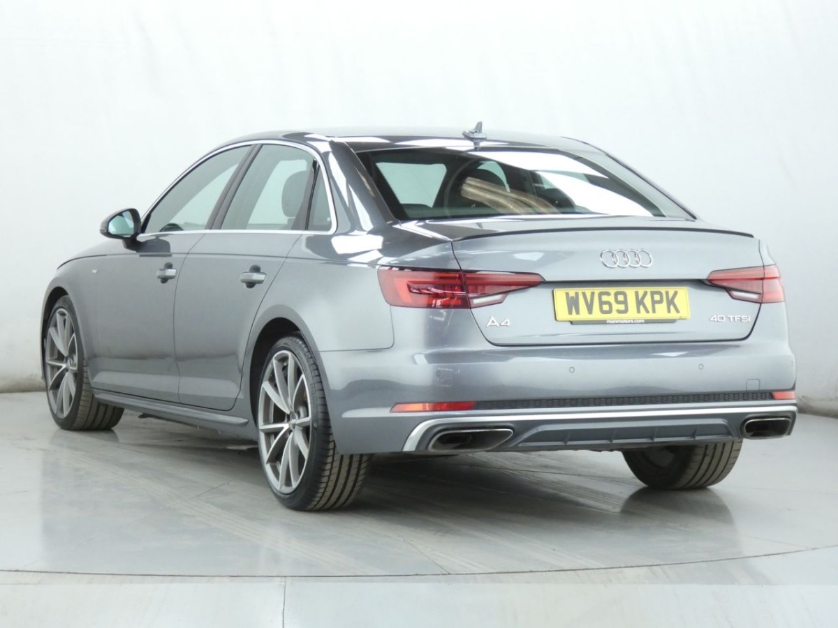 AUDI A4 2.0 TFSI S LINE MHEV 4D 188 BHP - 2019 - £14,990