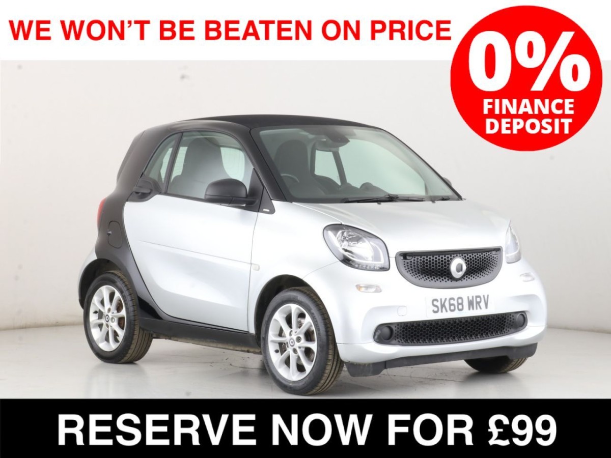 SMART FORTWO 1.0 PASSION 2D 71 BHP - 2018 - £6,790