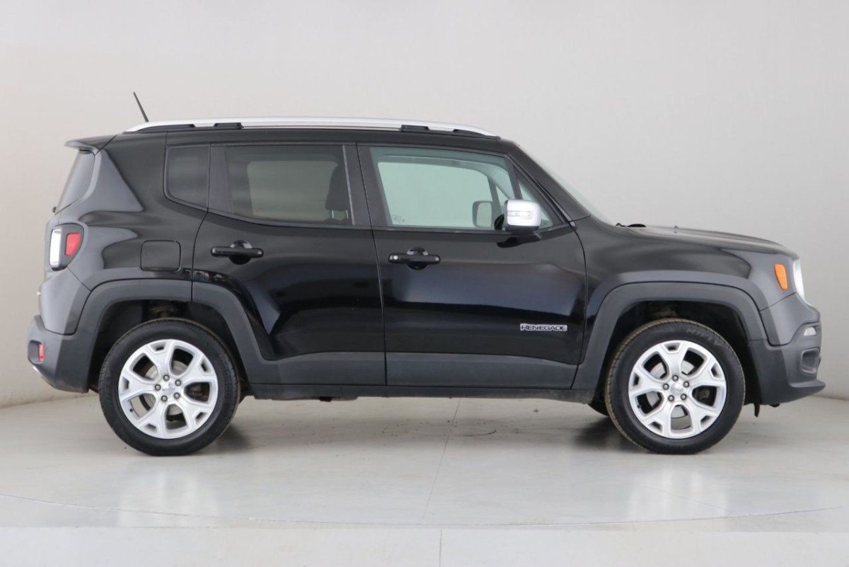 JEEP RENEGADE 1.4 LIMITED 5D 168 BHP - 2016 - £11,990