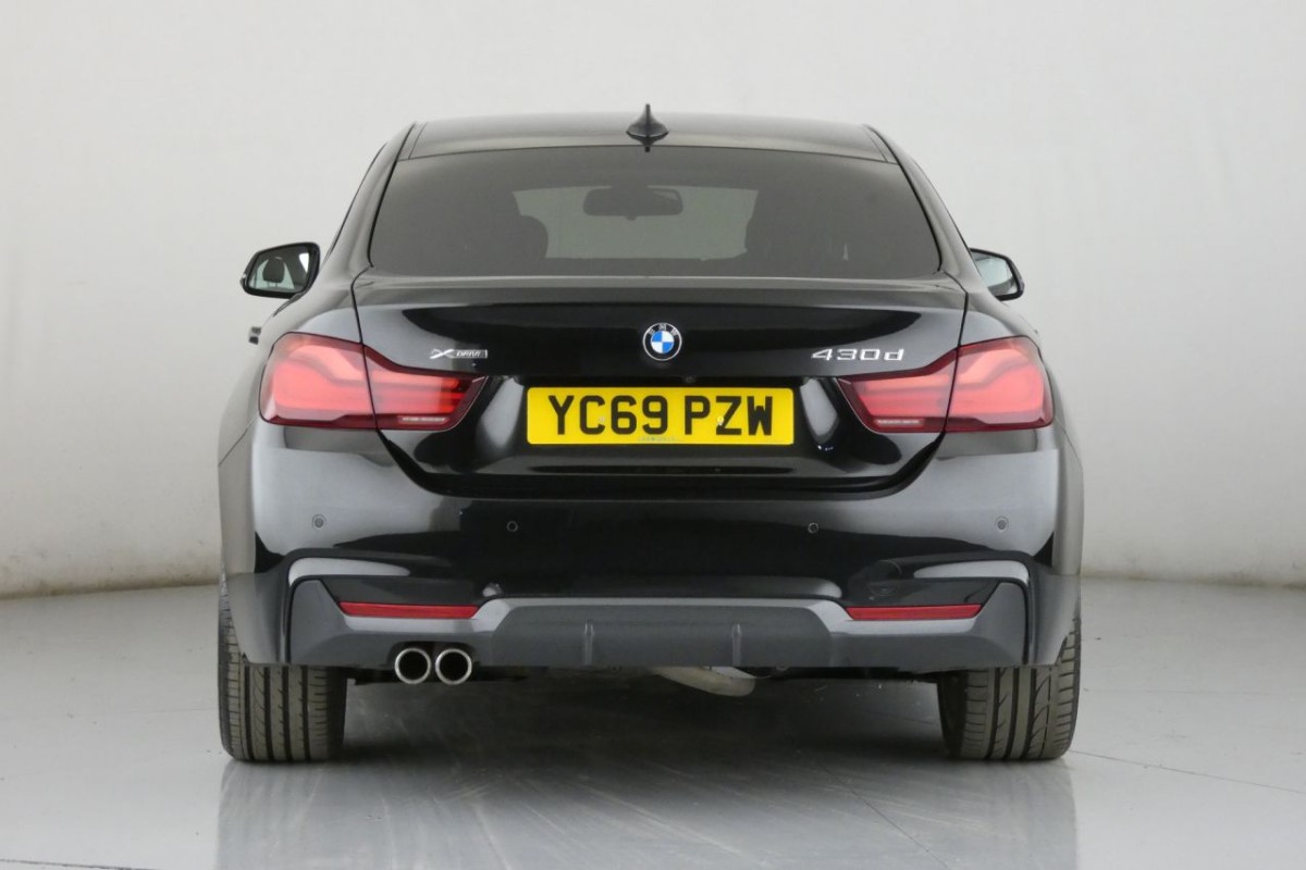 BMW 4 SERIES 3.0 430D XDRIVE M SPORT GRAN COUPE 4D 255 BHP - 2019 - £23,990