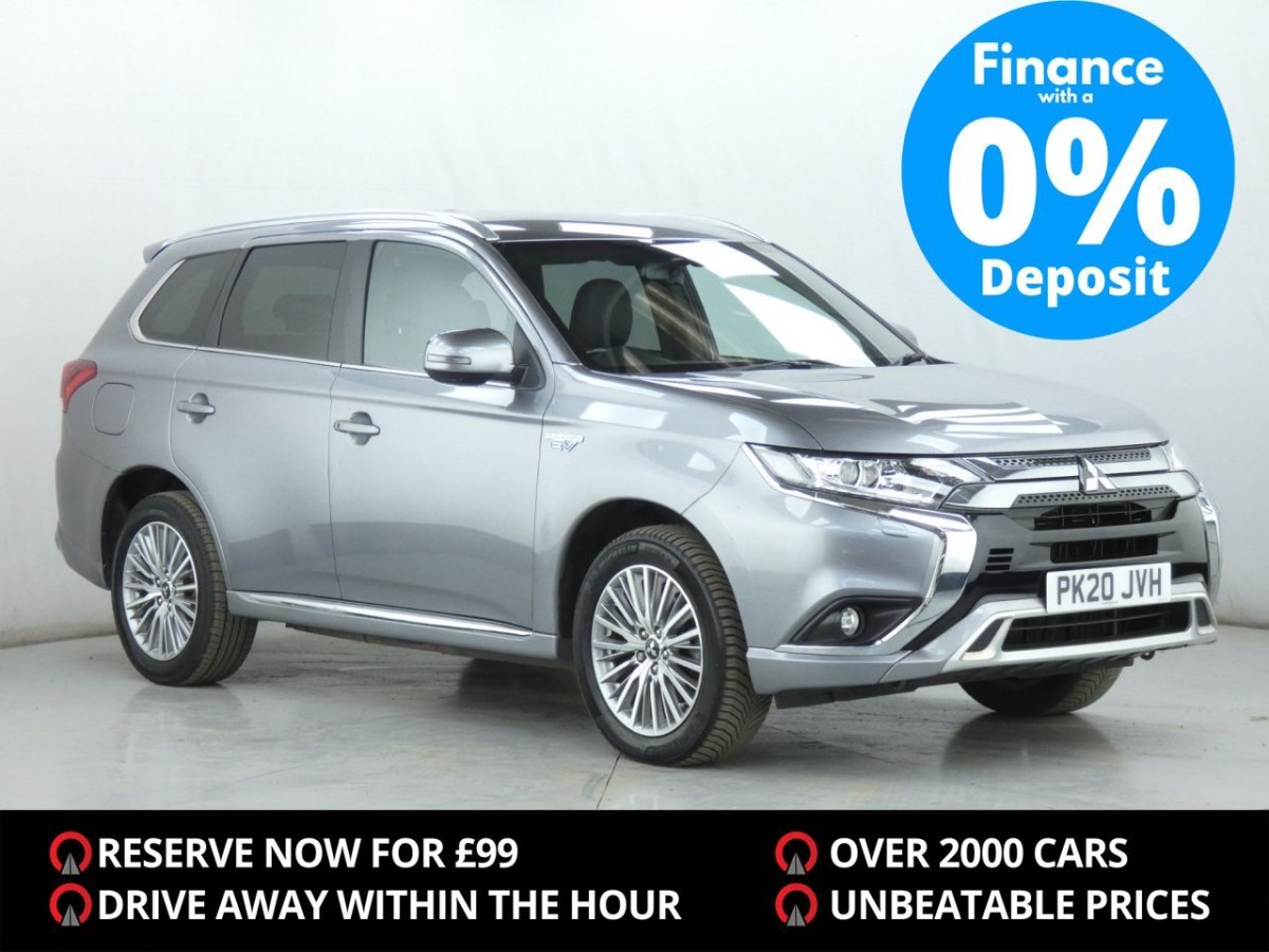 MITSUBISHI OUTLANDER 2.4 PHEV DYNAMIC 5D 222 BHP - 2020 - £15,400