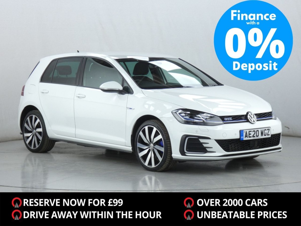 VOLKSWAGEN GOLF 1.4 GTE ADVANCE DSG 5D 202 BHP - 2020 - £12,990