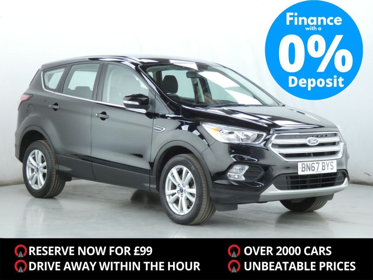 FORD KUGA 1.5 ZETEC TDCI 5D 118 BHP - 2017 - £9,700