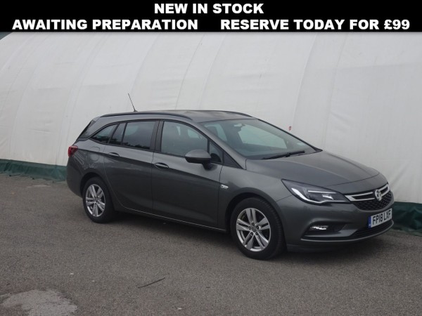 Carworld - VAUXHALL ASTRA 1.6 DESIGN CDTI ECOTEC S/S 5D 108 BHP