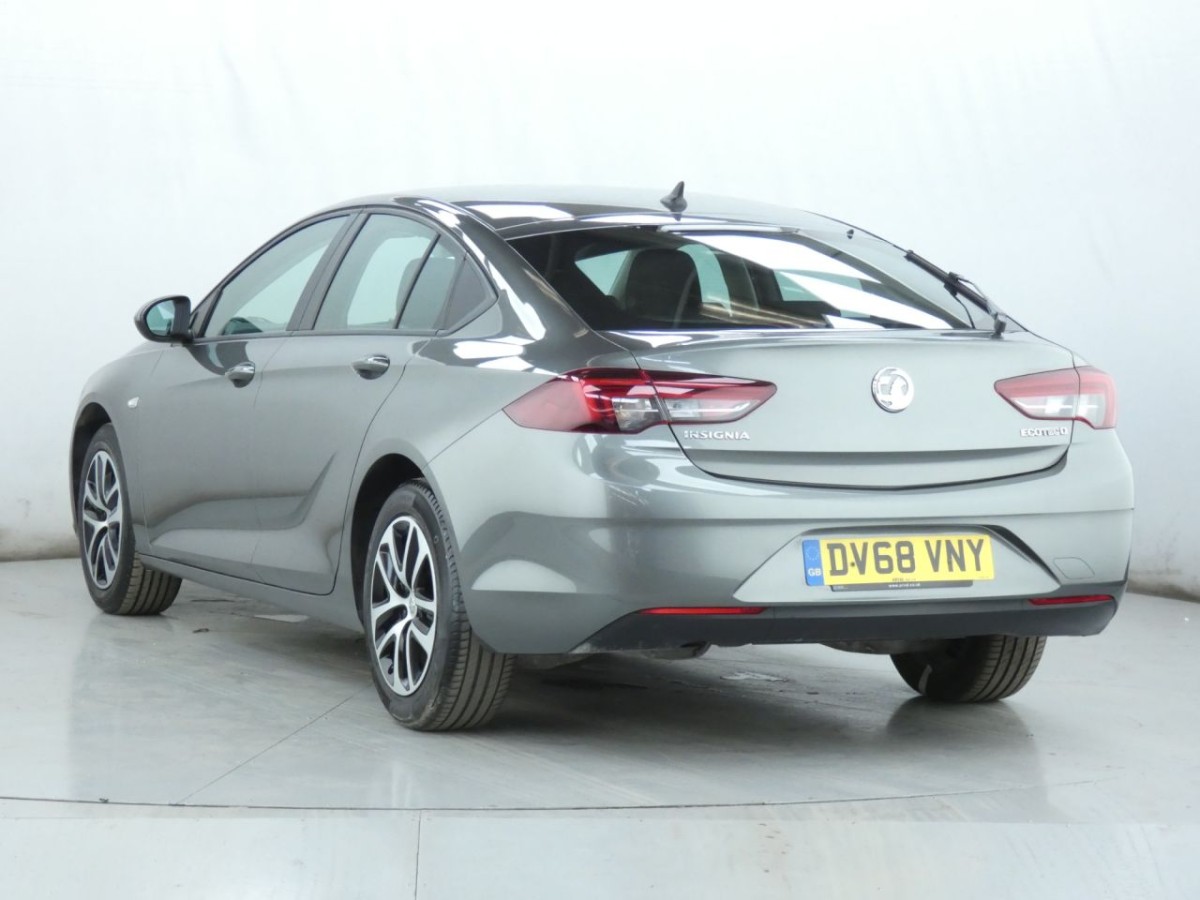 VAUXHALL INSIGNIA GRAND SPORT 1.6 DESIGN NAV 5D 109 BHP - 2018 - £7,700