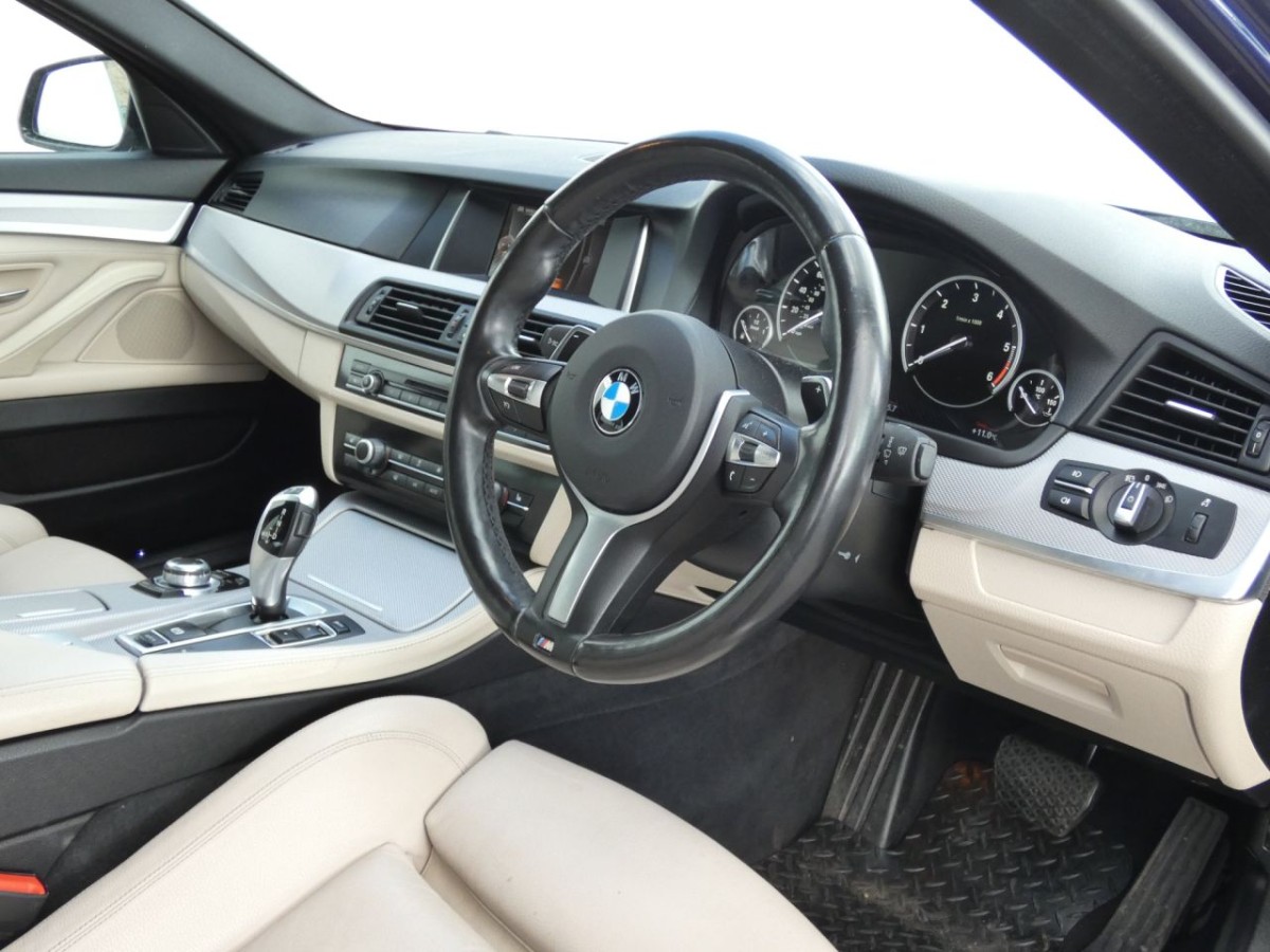 BMW 5 SERIES 2.0 520D M SPORT 4D 188 BHP - 2015 - £11,990