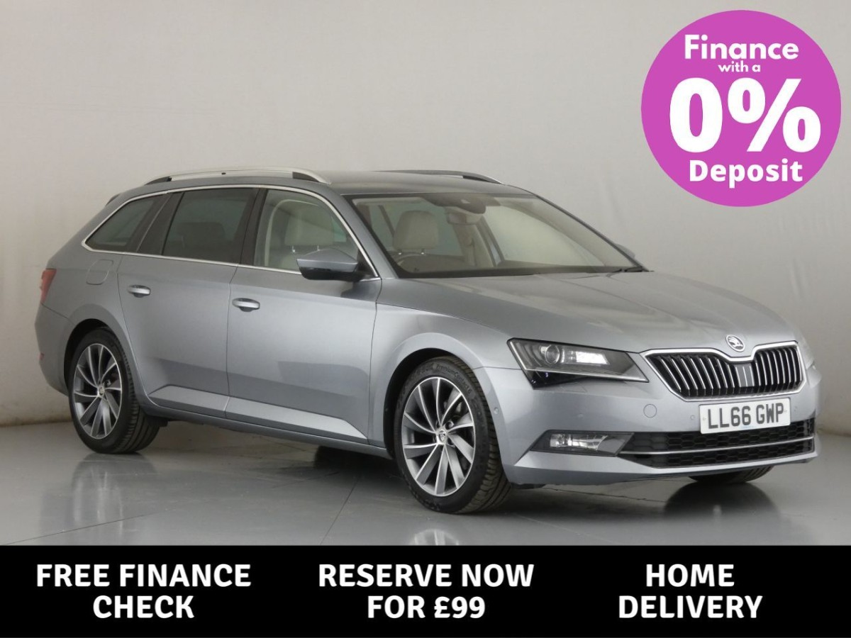 SKODA SUPERB 2.0 LAURIN AND KLEMENT TDI 5D 148 BHP - 2016 - £17,990
