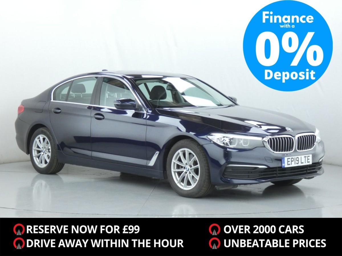 BMW 5 SERIES 2.0 520I SE 4D 181 BHP - 2019 - £16,400