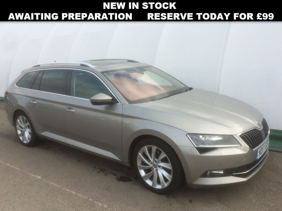 SKODA SUPERB 2.0 LAURIN AND KLEMENT TDI 5D 148 BHP - 2017 - £13,790