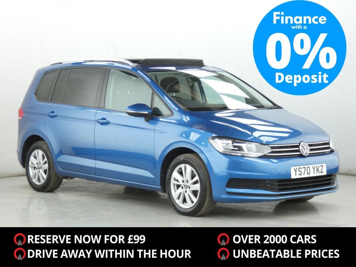 VOLKSWAGEN TOURAN 1.5 SE FAMILY TSI DSG 5D 148 BHP - 2020 - £18,400