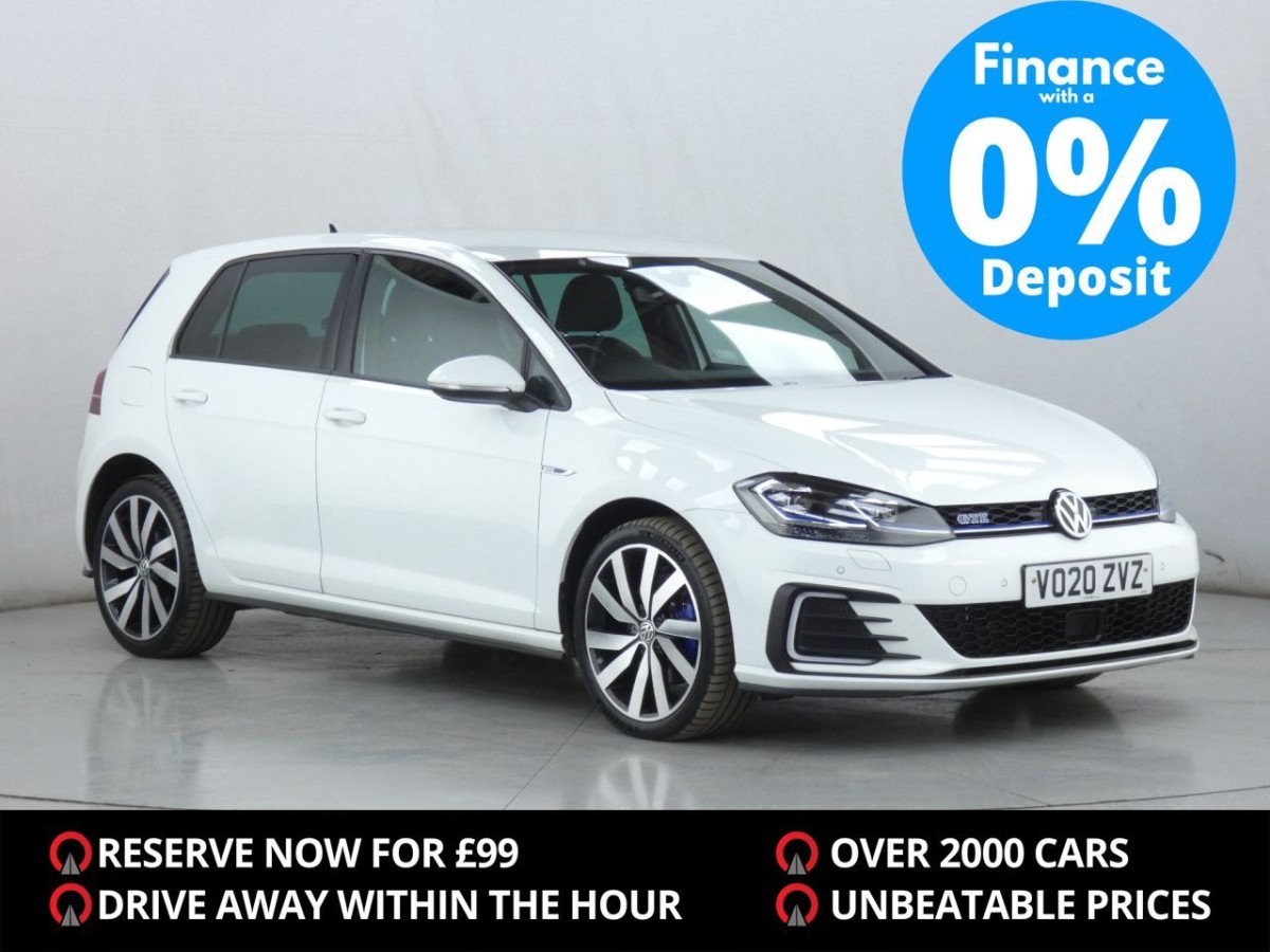 VOLKSWAGEN GOLF 1.4 GTE ADVANCE DSG 5D 202 BHP - 2020 - £14,700