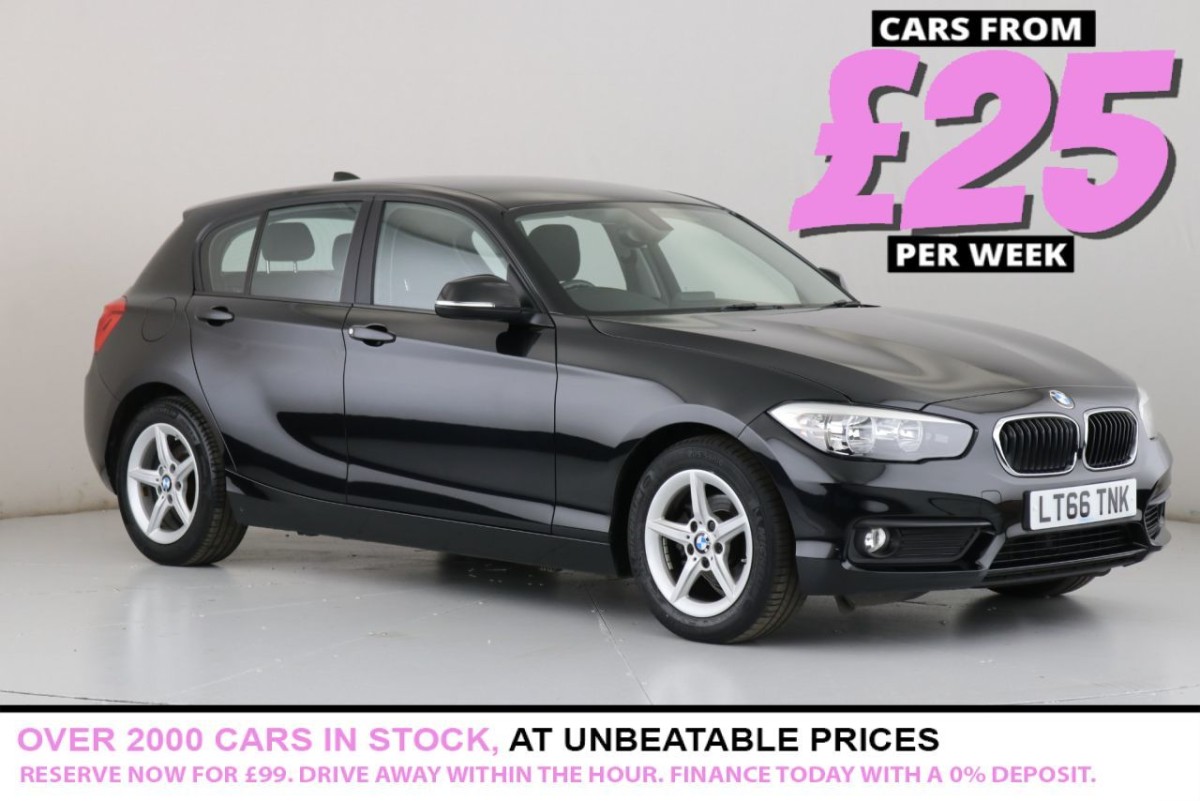 BMW 1 SERIES 1.5 116D ED PLUS 5D 114 BHP - 2016 - £12,790