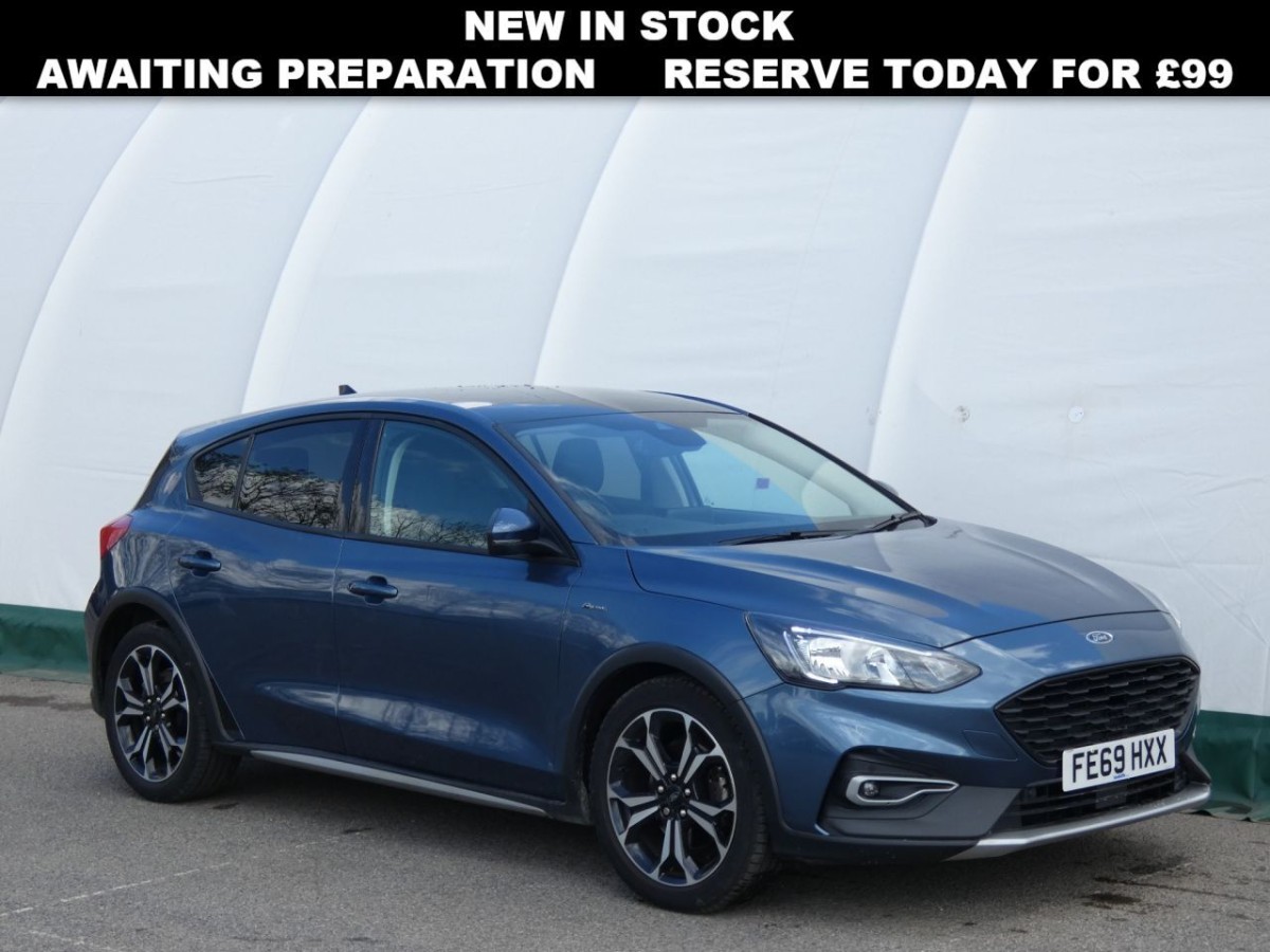 FORD FOCUS ACTIVE 1.0 X 5D 124 BHP - 2019 - £15,700