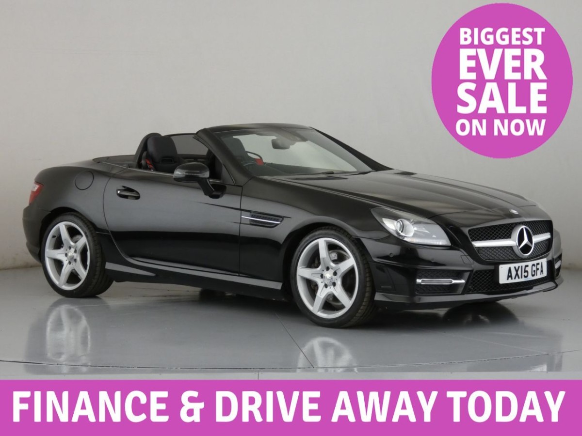 MERCEDES-BENZ SLK 2.1 SLK250 CDI BLUEEFFICIENCY AMG SPORT 2D 204 BHP - 2015 - £11,990