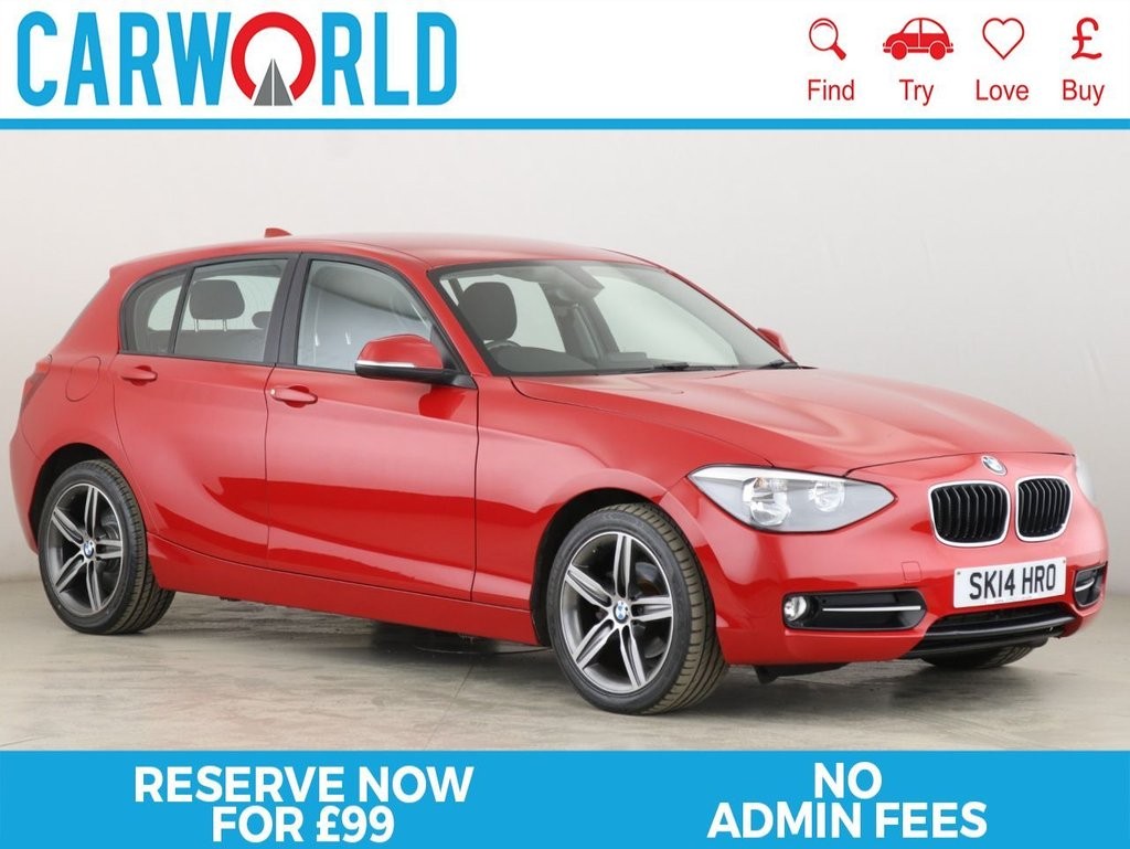 BMW 1 SERIES 2.0 116D SPORT 5D 114 BHP - 2014 - £7,990