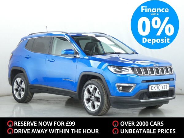 JEEP COMPASS 1.4 MULTIAIR II LIMITED 5D 138 BHP