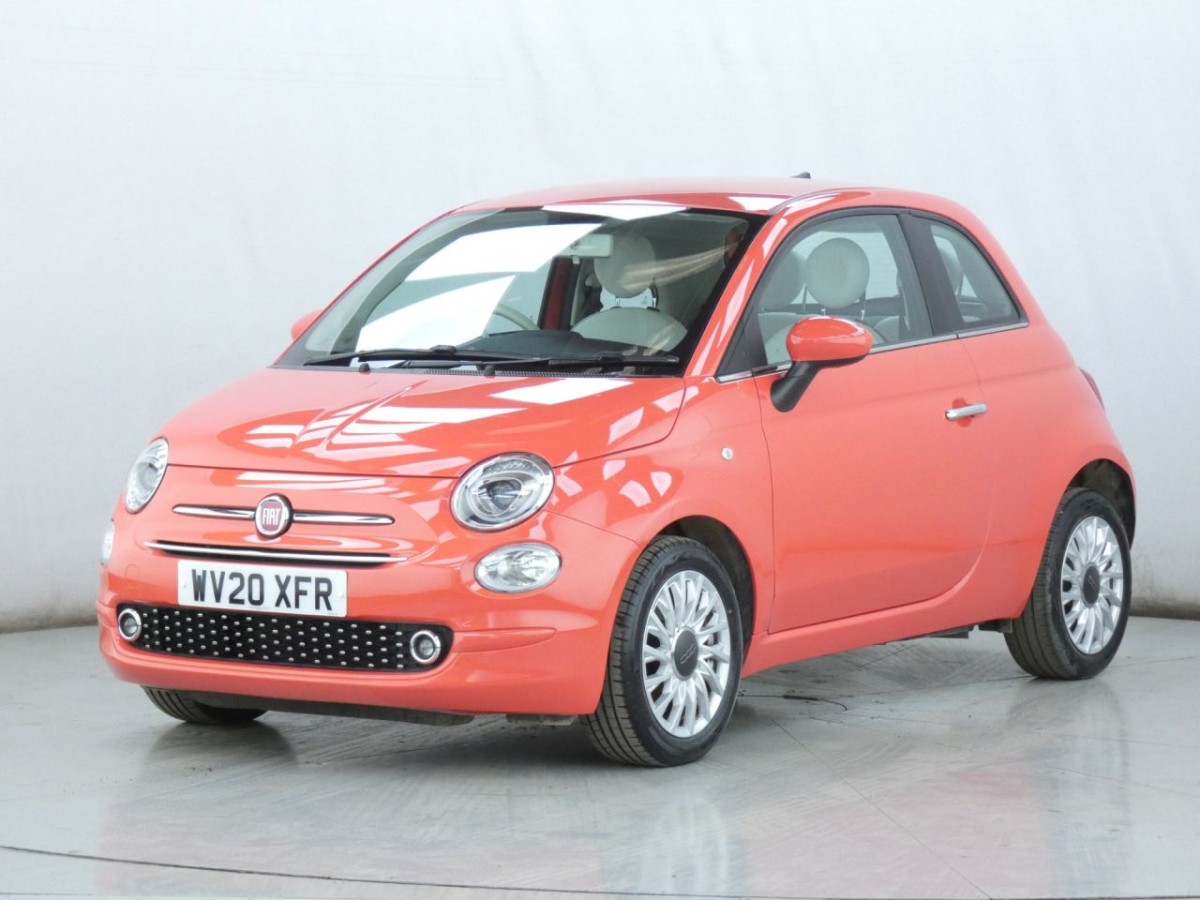 FIAT 500 1.2 LOUNGE 3D 69 BHP - 2020 - £7,700