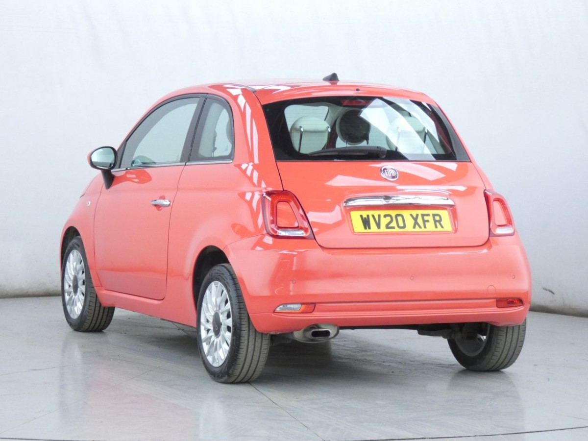 FIAT 500 1.2 LOUNGE 3D 69 BHP - 2020 - £7,700