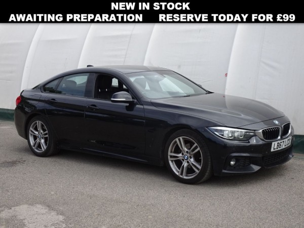 Carworld - BMW 4 SERIES GRAN COUPE 2.0 420I M SPORT GRAN COUPE 4D 181 BHP