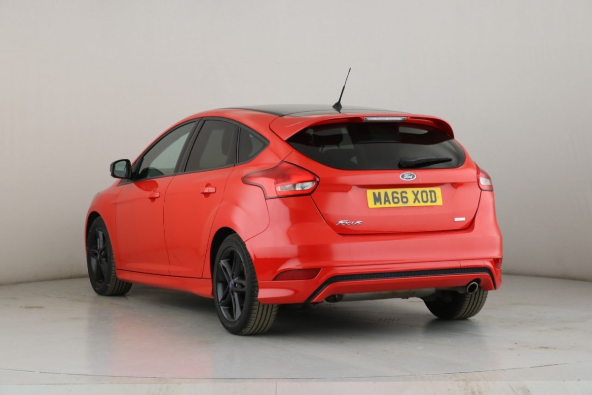 FORD FOCUS 1.5 ZETEC S RED EDITION 5D 180 BHP - 2016 - £11,990