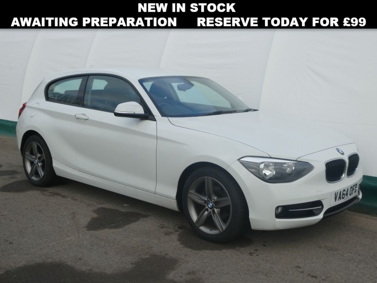 BMW 1 SERIES 1.6 116I SPORT 3D 135 BHP - 2015 - £10,300