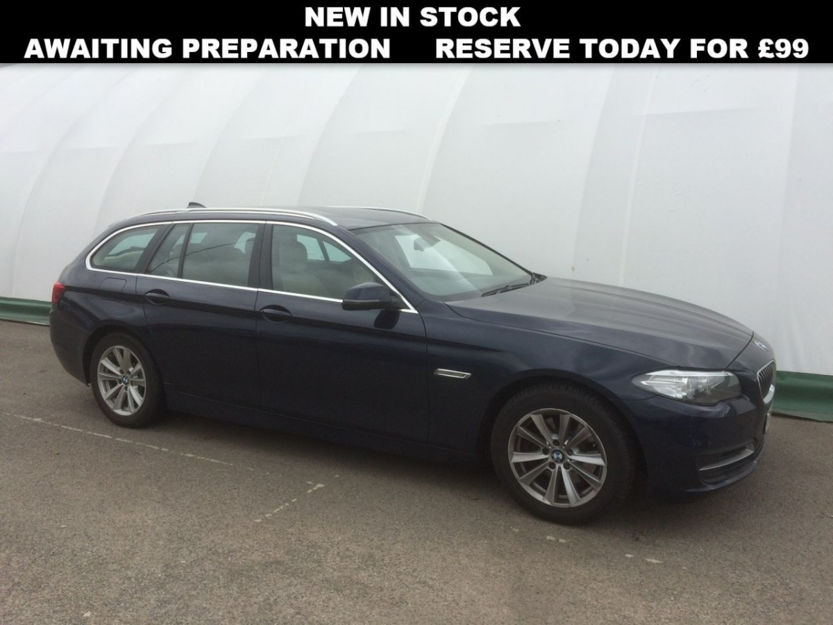 BMW 5 SERIES 2.0 520D SE TOURING 5D AUTO 181 BHP - 2014 - £8,700
