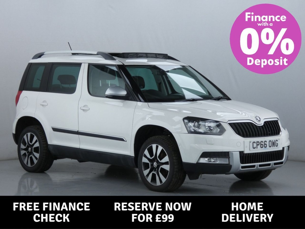 SKODA YETI OUTDOOR 2.0 LAURIN AND KLEMENT TDI SCR 5D 148 BHP - 2017 - £8,700