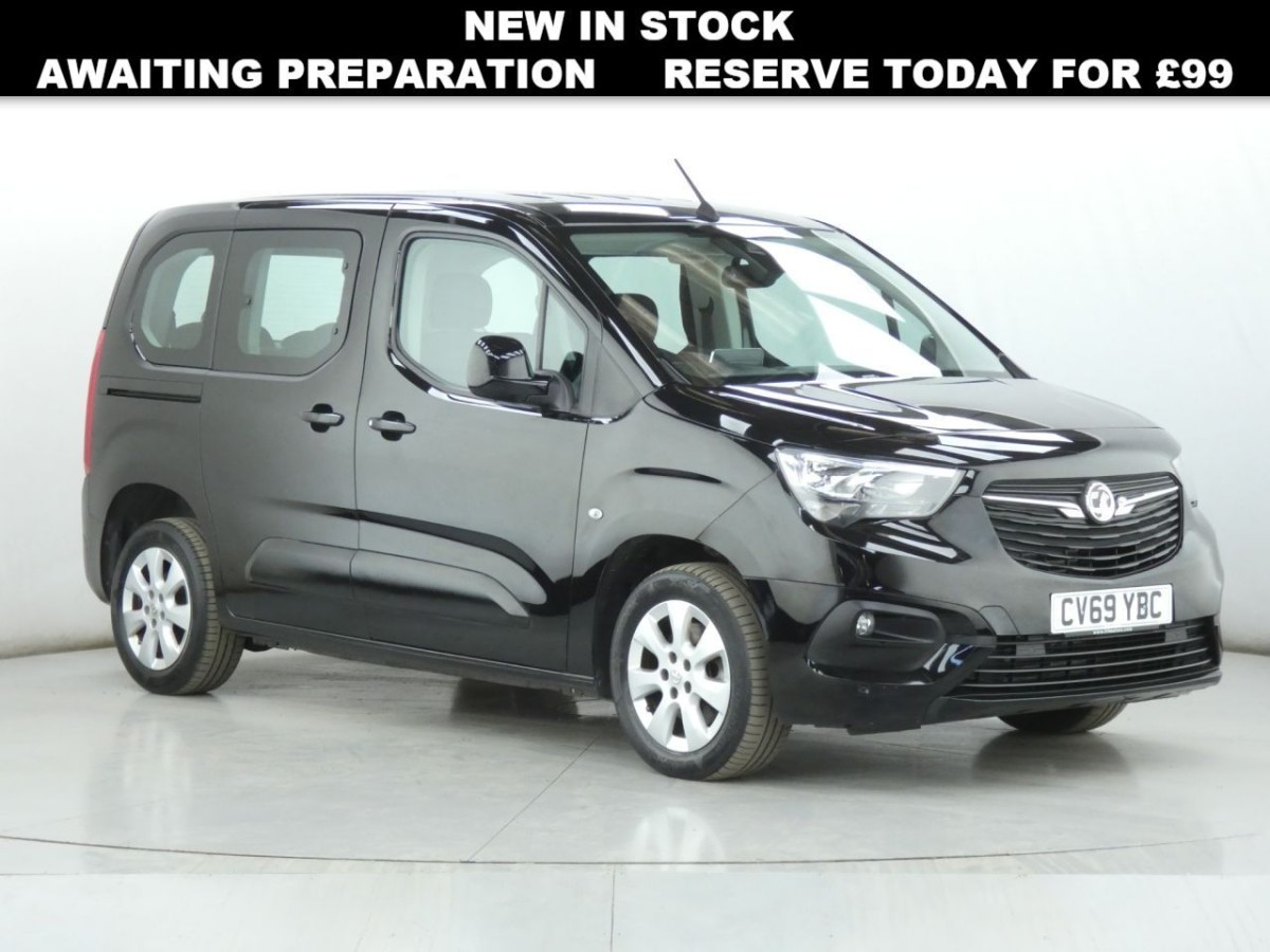 VAUXHALL COMBO LIFE 1.2 ENERGY S/S 5D 109 BHP - 2019 - £11,990