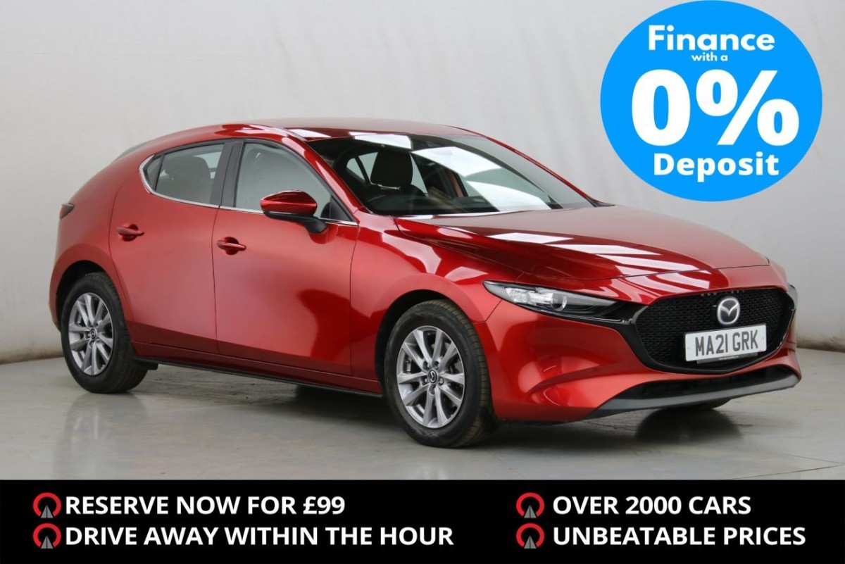 MAZDA 3 2.0 SE-L MHEV 5D 121 BHP - 2021 - £13,990