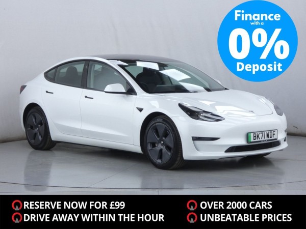 TESLA MODEL 3 LONG RANGE AWD 4D 302 BHP